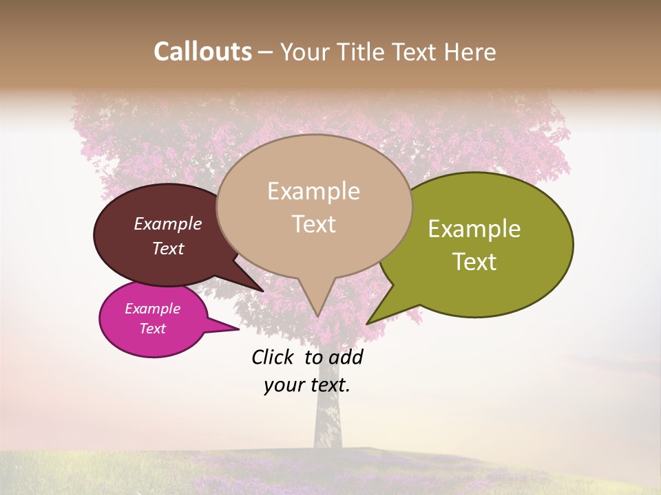 Maple Colorful Land PowerPoint Template