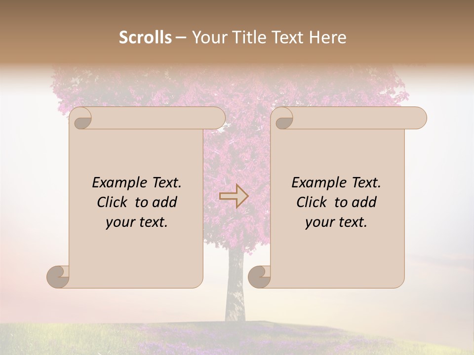 Maple Colorful Land PowerPoint Template