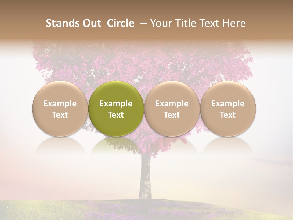 Maple Colorful Land PowerPoint Template