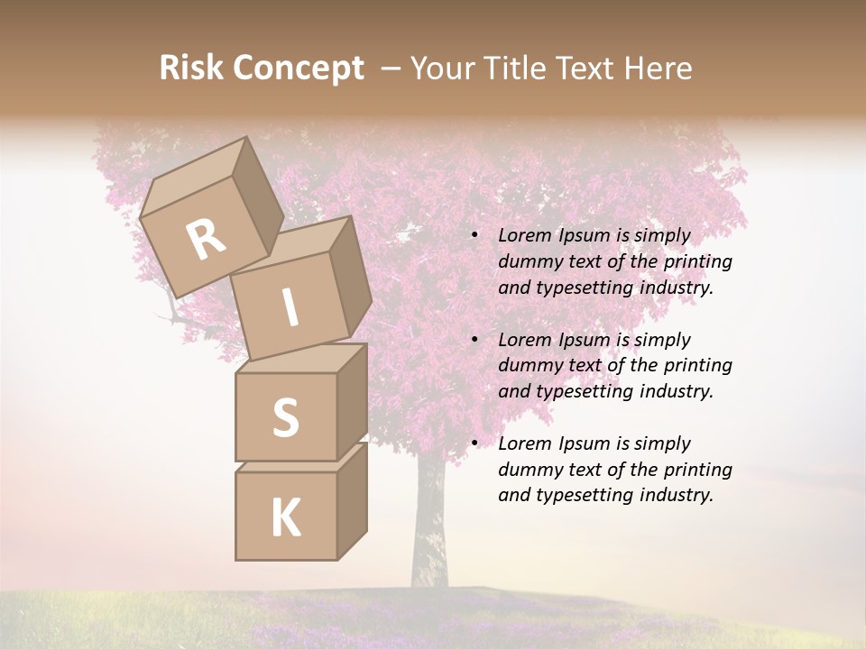 Maple Colorful Land PowerPoint Template