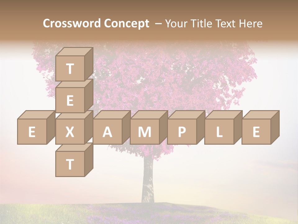 Maple Colorful Land PowerPoint Template