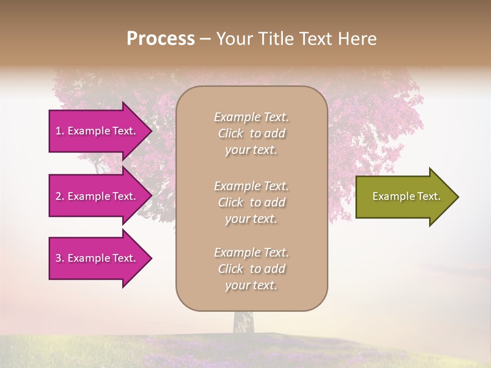 Maple Colorful Land PowerPoint Template