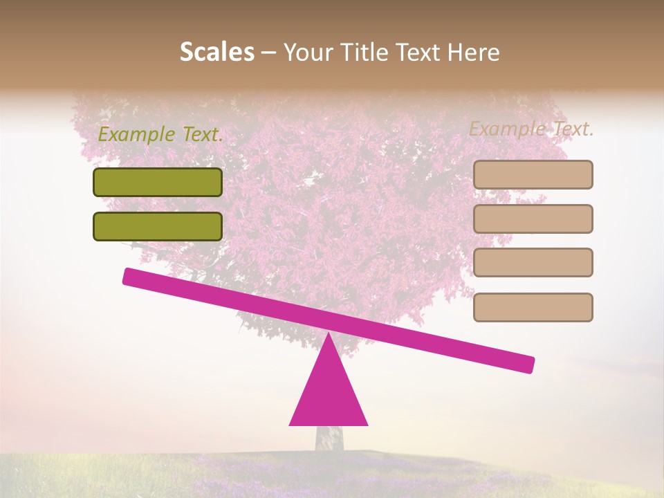 Maple Colorful Land PowerPoint Template