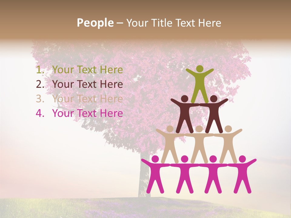 Maple Colorful Land PowerPoint Template