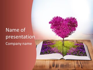 Light Background Space PowerPoint Template