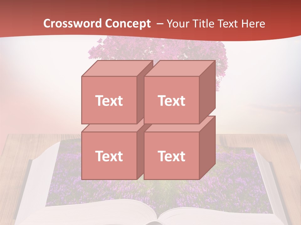 Light Background Space PowerPoint Template