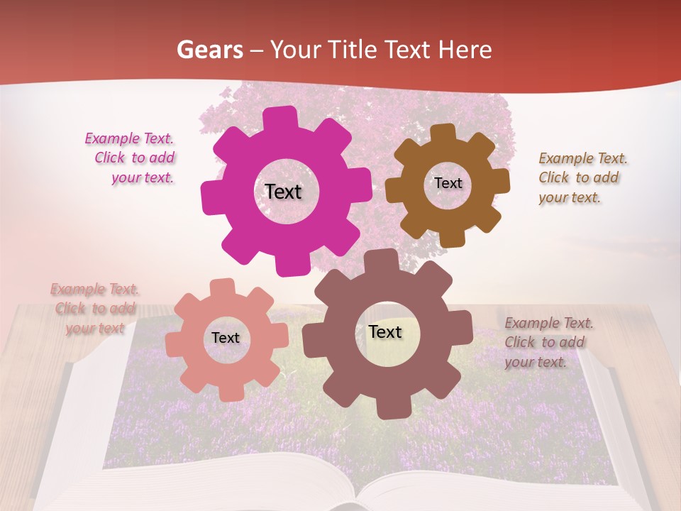 Light Background Space PowerPoint Template