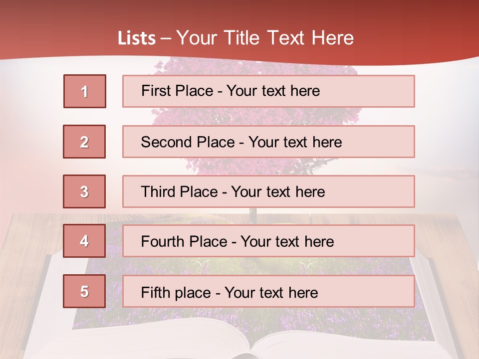 Light Background Space PowerPoint Template