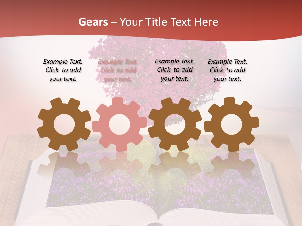 Light Background Space PowerPoint Template