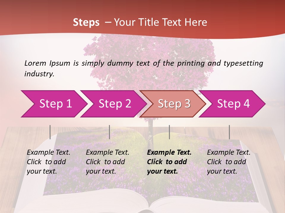 Light Background Space PowerPoint Template
