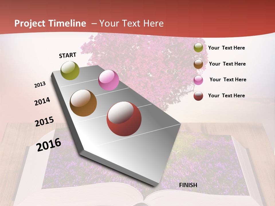 Light Background Space PowerPoint Template