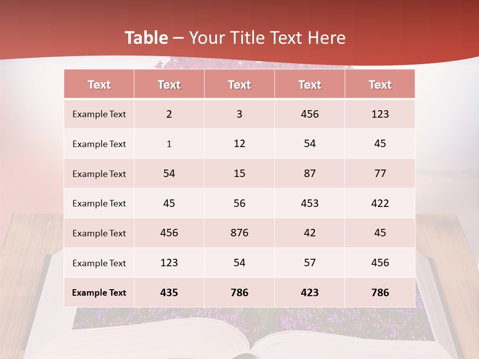 Light Background Space PowerPoint Template