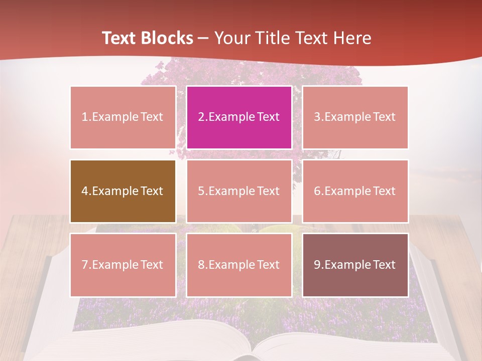 Light Background Space PowerPoint Template