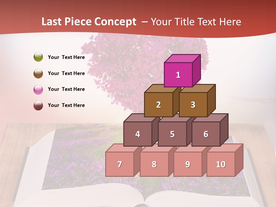 Light Background Space PowerPoint Template