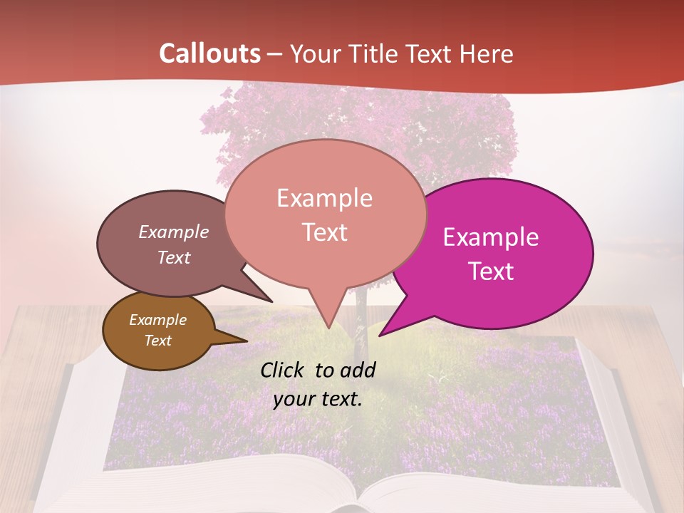 Light Background Space PowerPoint Template