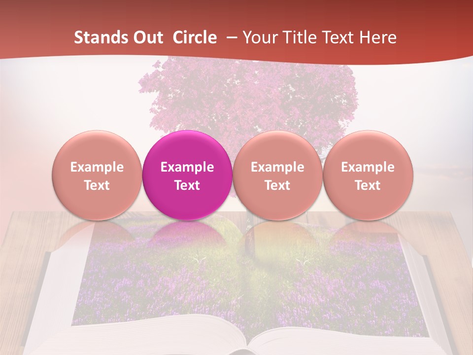 Light Background Space PowerPoint Template