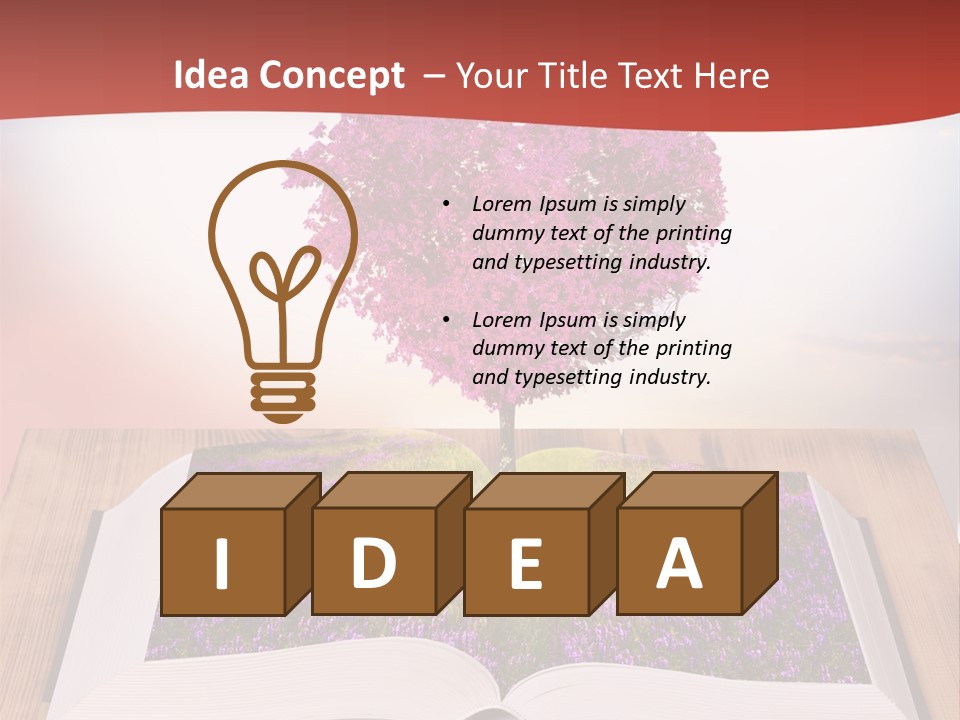 Light Background Space PowerPoint Template