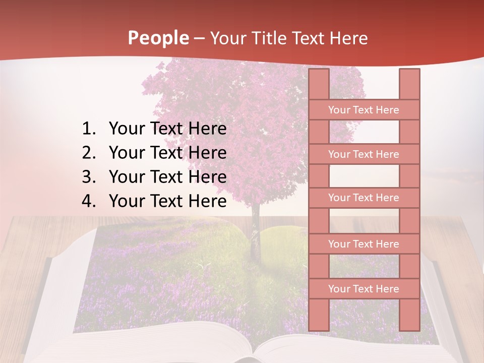 Light Background Space PowerPoint Template
