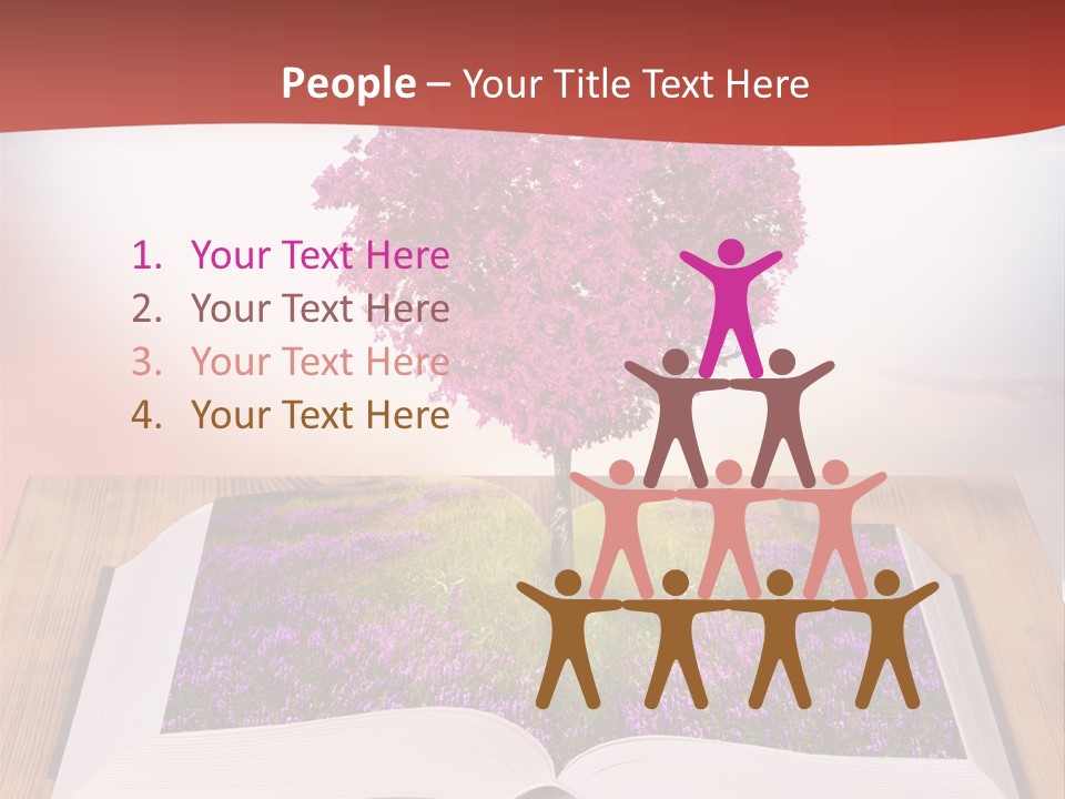 Light Background Space PowerPoint Template