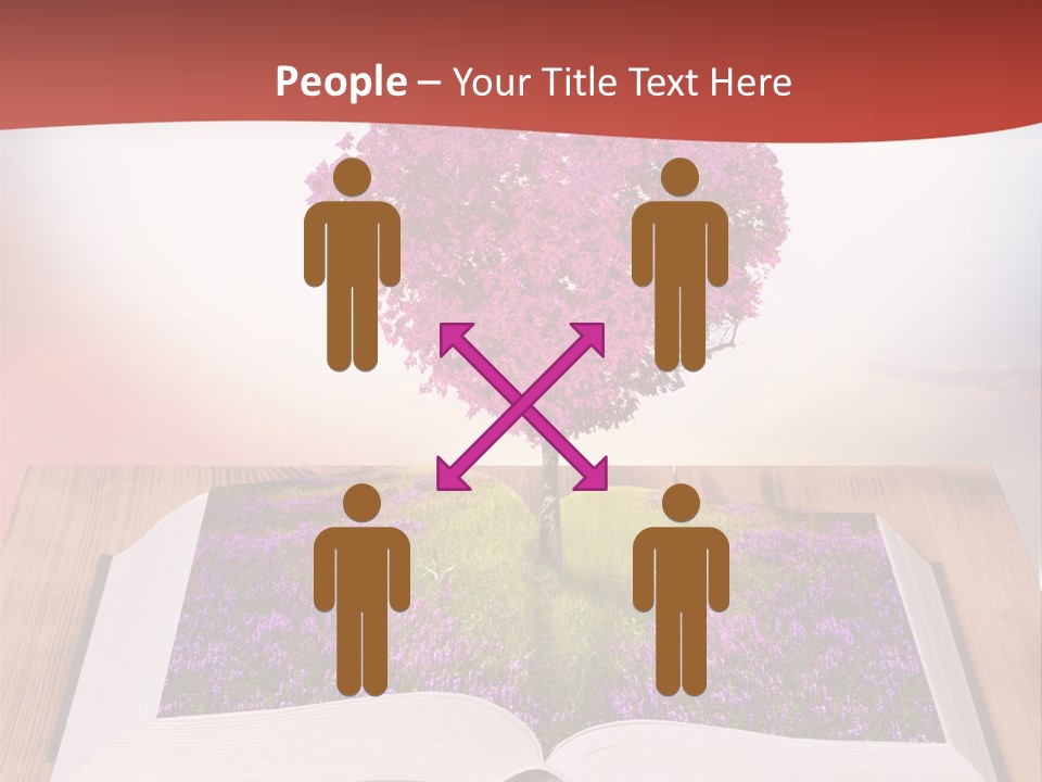 Light Background Space PowerPoint Template