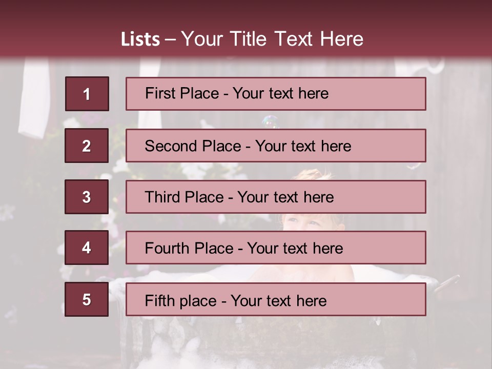 Retro Vintage Water PowerPoint Template
