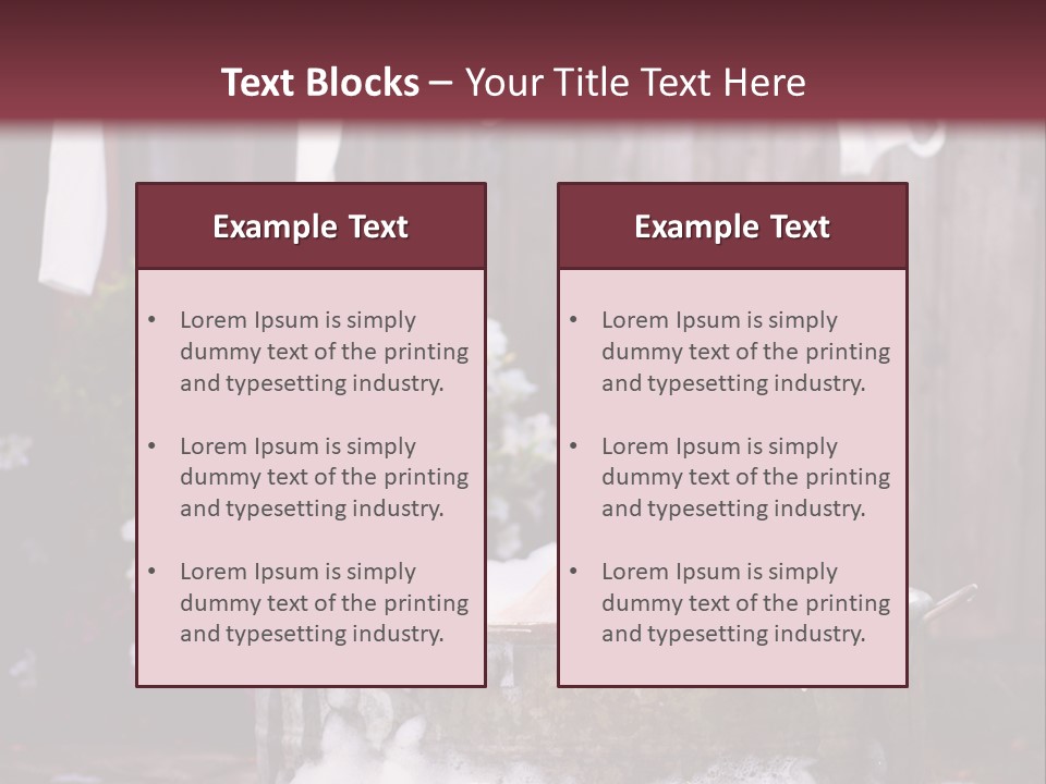 Retro Vintage Water PowerPoint Template