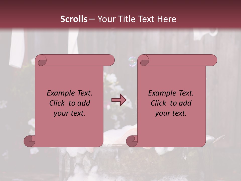 Retro Vintage Water PowerPoint Template