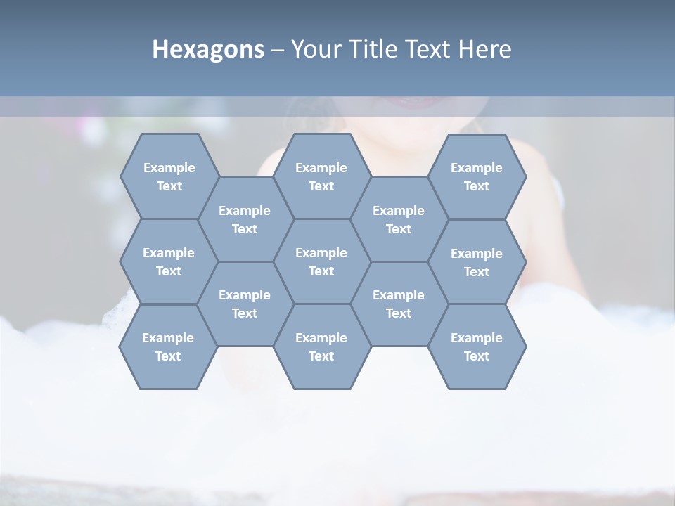 Healthcare Foam Bath PowerPoint Template