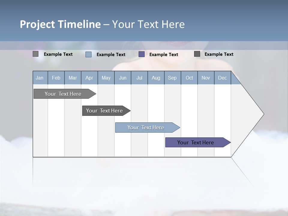 Healthcare Foam Bath PowerPoint Template