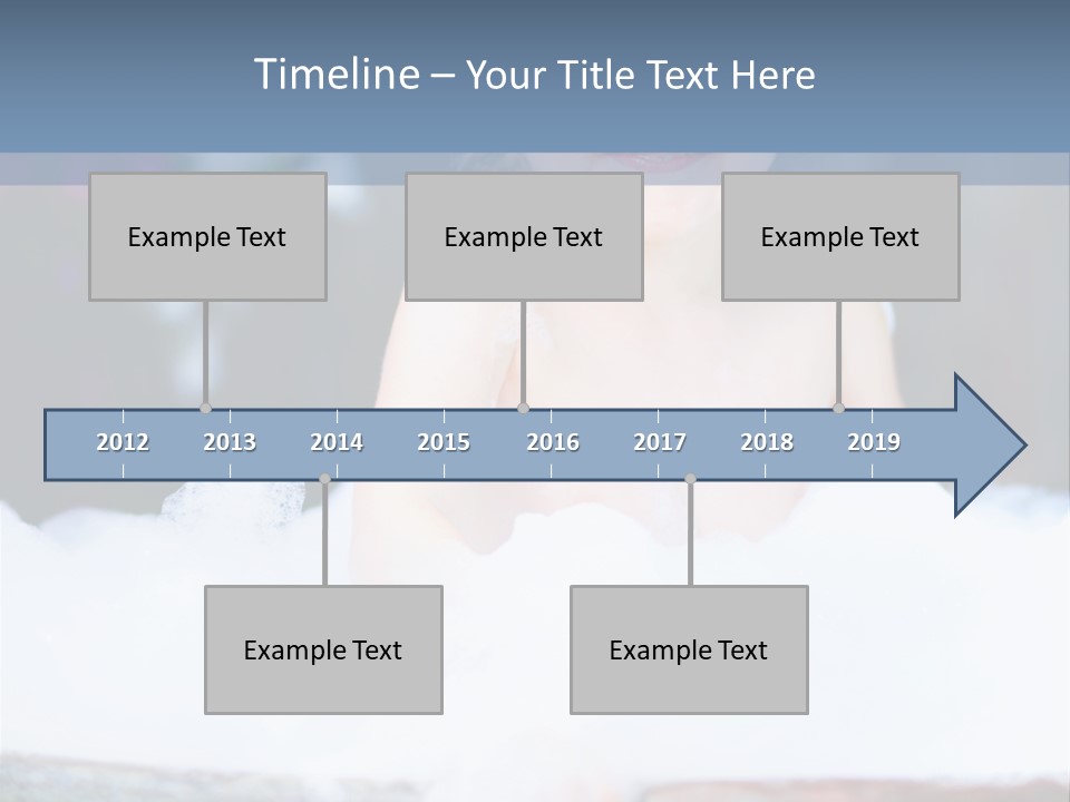 Healthcare Foam Bath PowerPoint Template