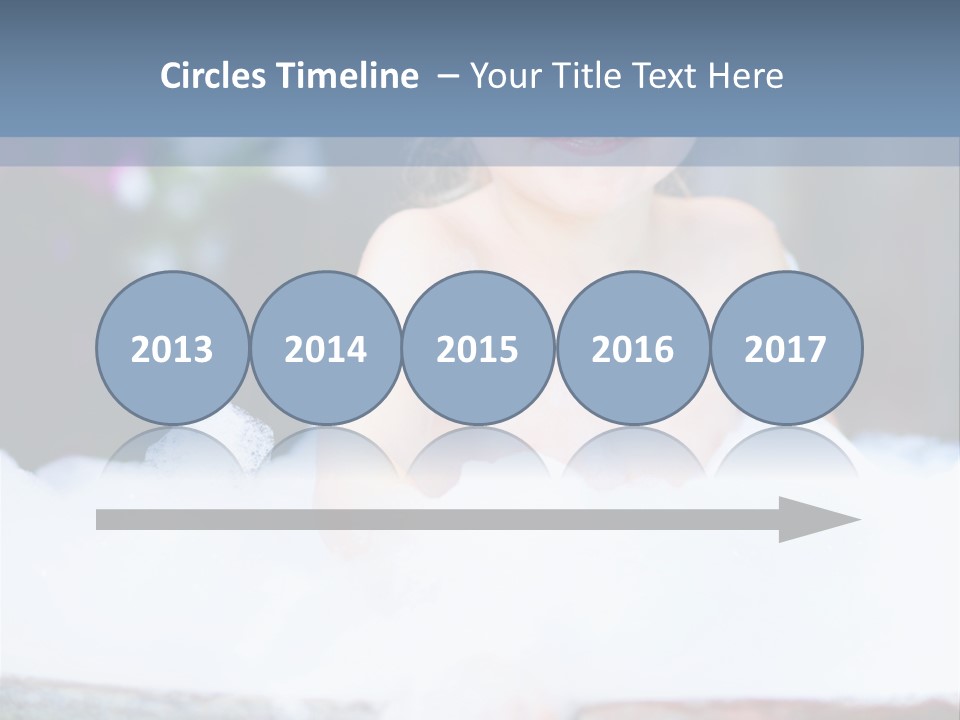 Healthcare Foam Bath PowerPoint Template