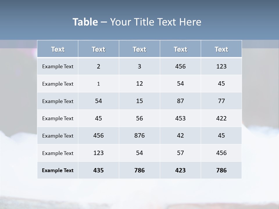 Healthcare Foam Bath PowerPoint Template