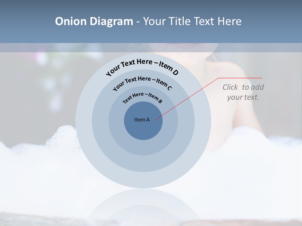 Healthcare Foam Bath PowerPoint Template