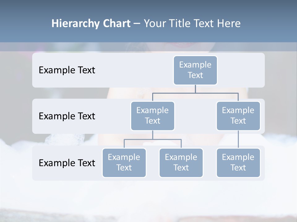 Healthcare Foam Bath PowerPoint Template