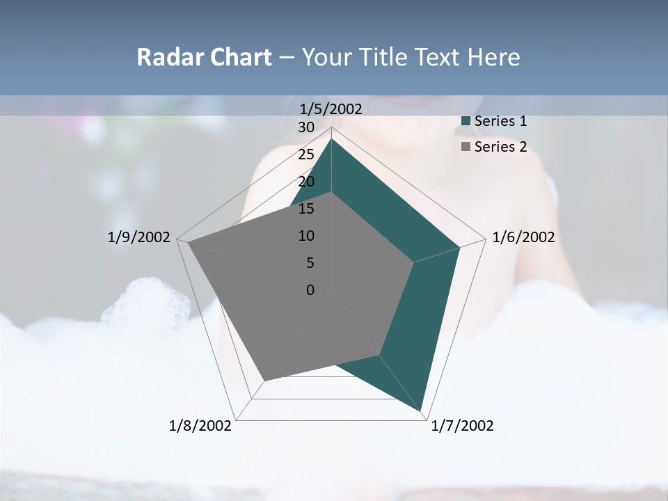 Healthcare Foam Bath PowerPoint Template