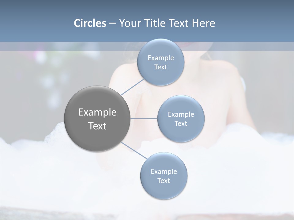 Healthcare Foam Bath PowerPoint Template