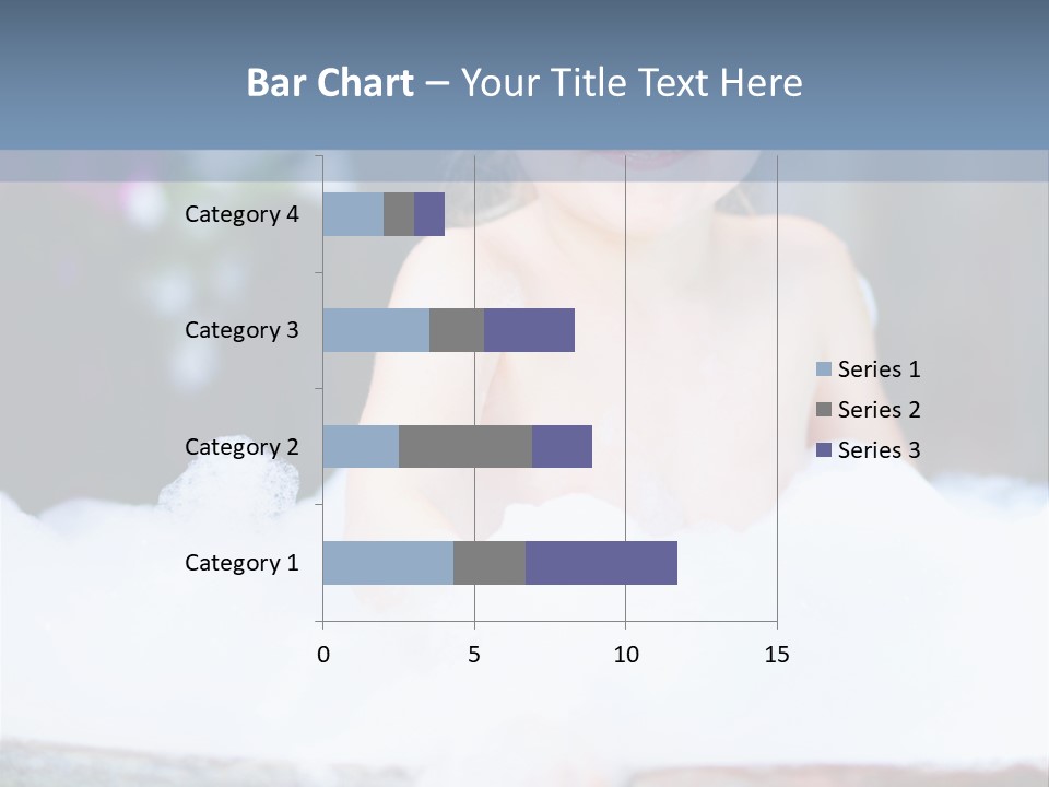 Healthcare Foam Bath PowerPoint Template