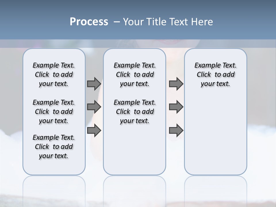 Healthcare Foam Bath PowerPoint Template