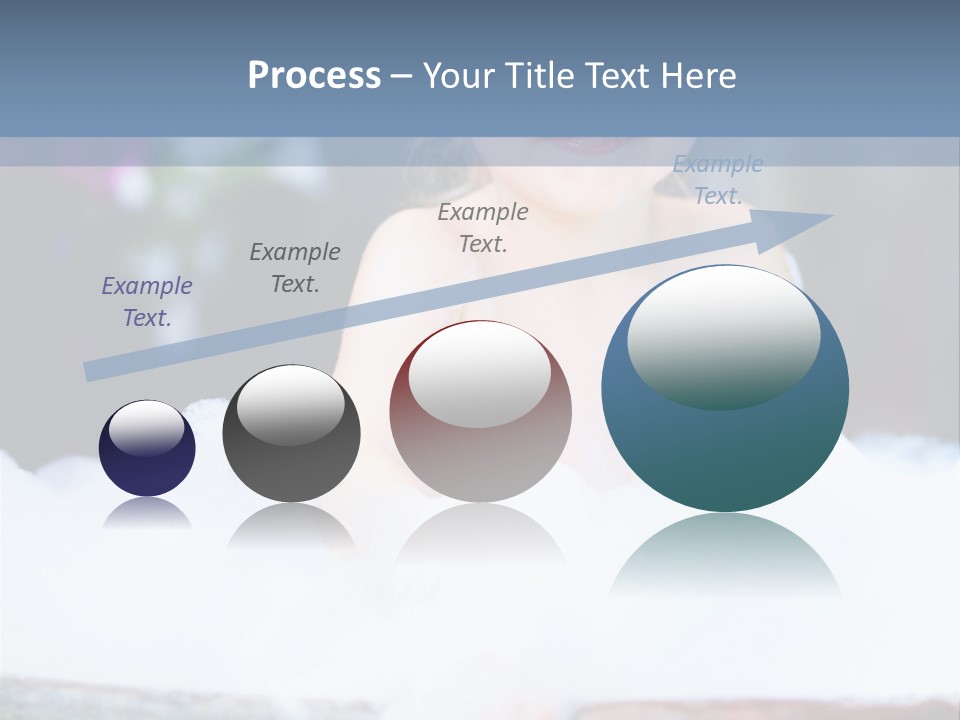 Healthcare Foam Bath PowerPoint Template