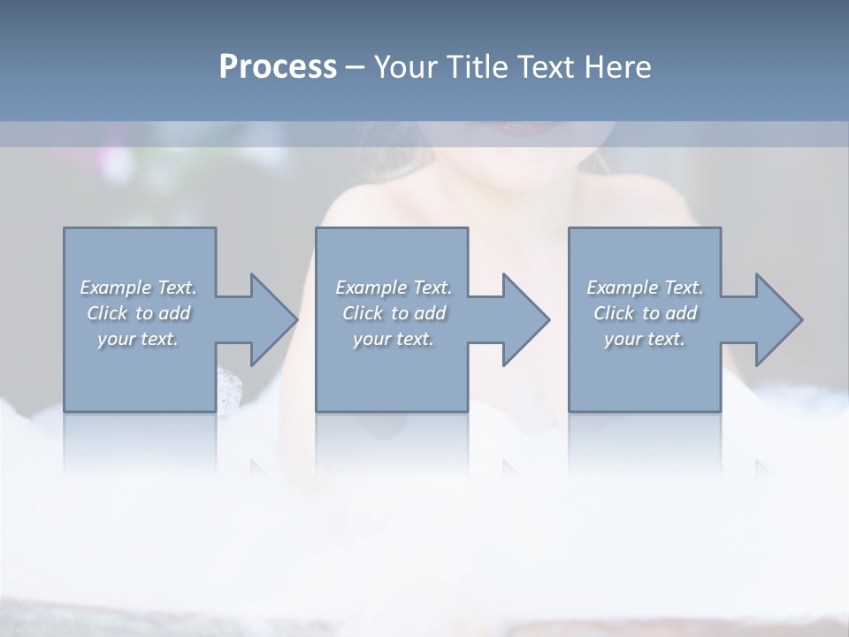 Healthcare Foam Bath PowerPoint Template