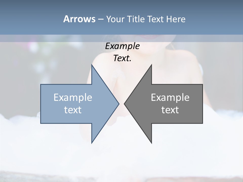 Healthcare Foam Bath PowerPoint Template
