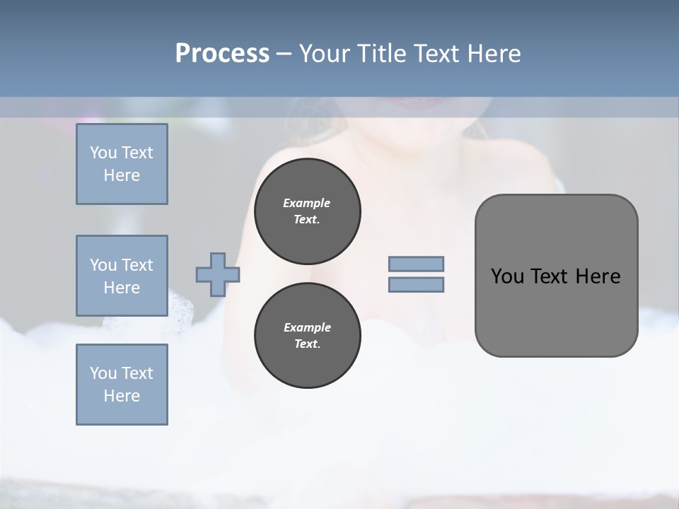 Healthcare Foam Bath PowerPoint Template