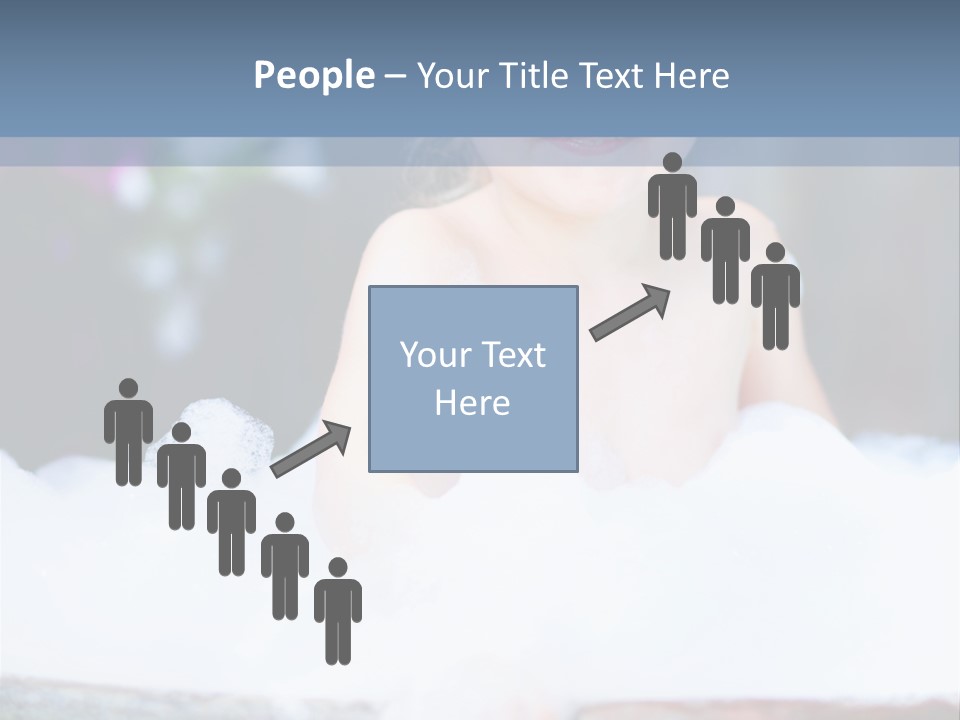 Healthcare Foam Bath PowerPoint Template
