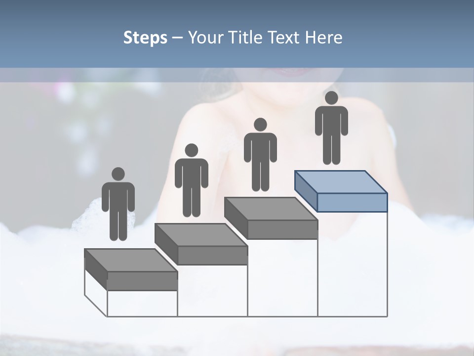 Healthcare Foam Bath PowerPoint Template