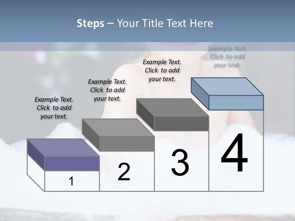Healthcare Foam Bath PowerPoint Template