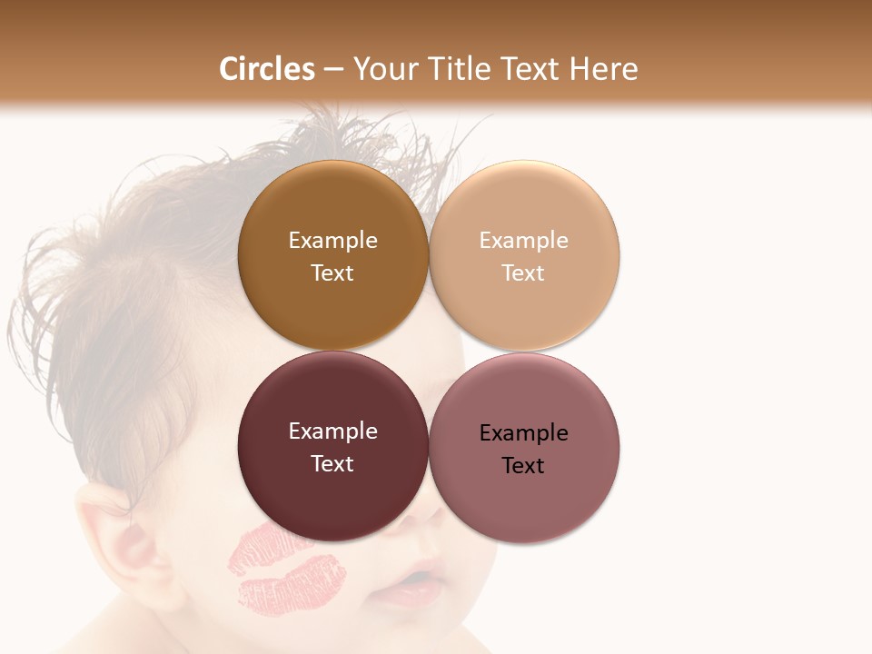 Nice Close Kiss PowerPoint Template