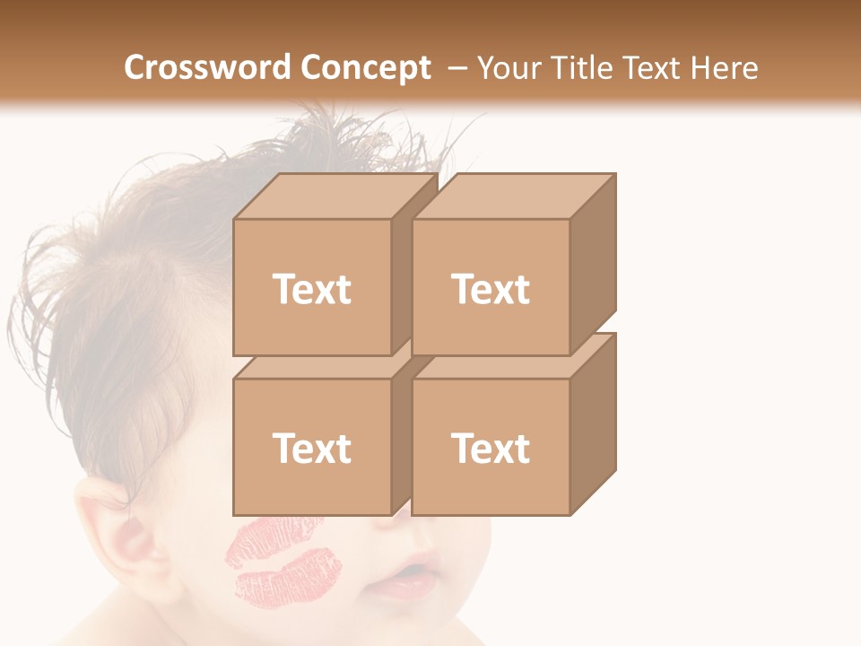 Nice Close Kiss PowerPoint Template