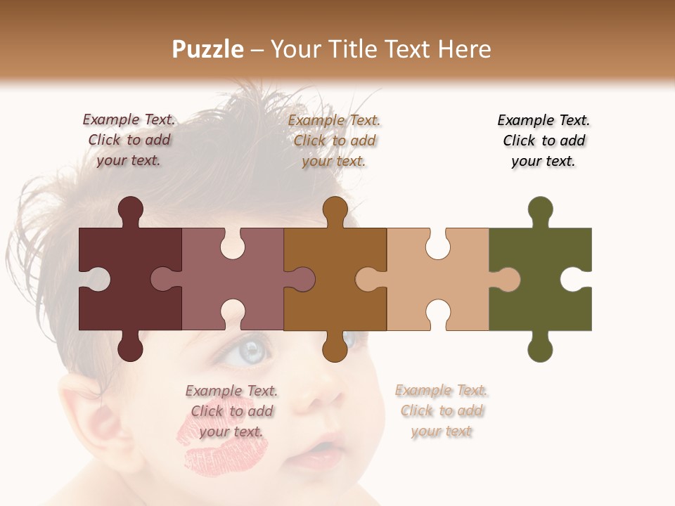 Nice Close Kiss PowerPoint Template