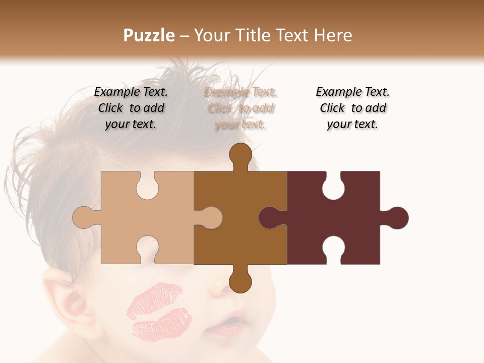 Nice Close Kiss PowerPoint Template