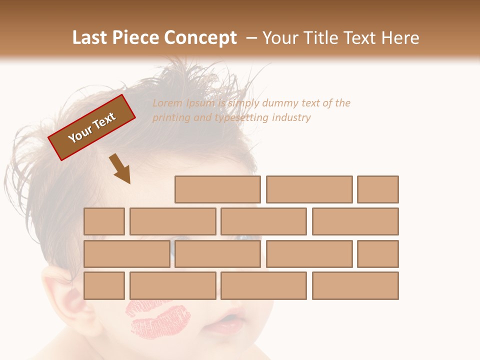 Nice Close Kiss PowerPoint Template